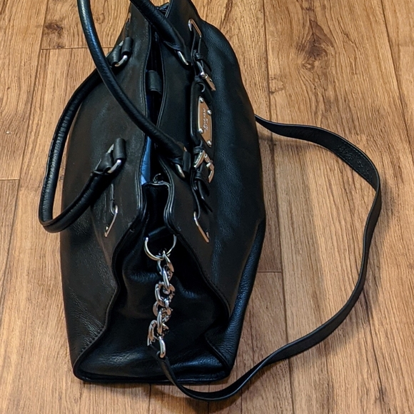 Michael Kors Black Leather Handbag - Picture 6 of 7